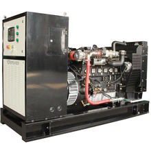 High electric efficiency 60KVA / 50KW biogas generator set running continuously for 24 hours